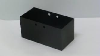 sample of Low reflection black treatment (MC-04MB)